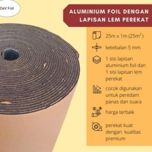 Alumunium Foil Thermal Foam + Perekat